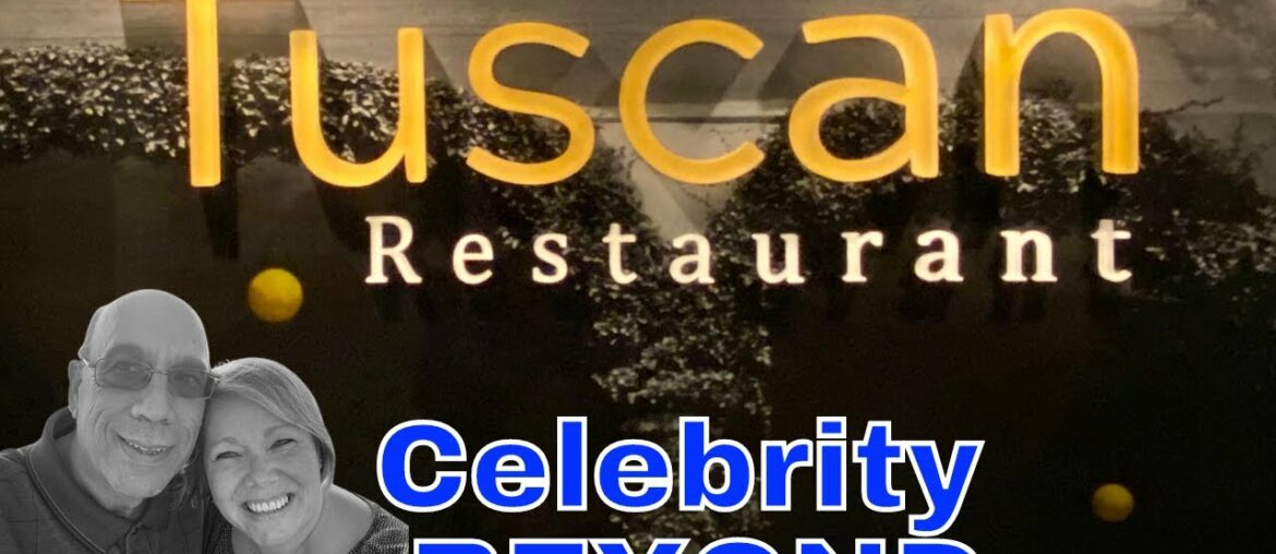 TUSCAN Main Dining DINNER, Celebrity BEYOND cruise ship TUSCAN Main Dining DINNER, Celebrity BEYOND cruise ship