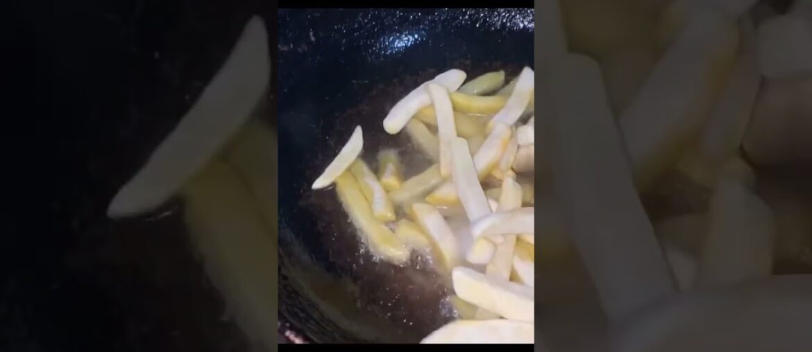 french fries recipe McDonald's style #shorts #ytshorts #streetfood #delhifood #fries