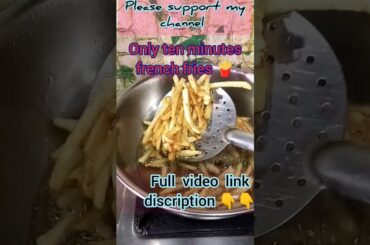 how to make french fries recipe in Tamil potato chips #gujarattamilachi