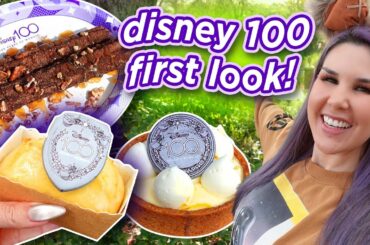 FOOD DAY at DISNEYLAND! Disney 100 Food Beginning To Arrive | Disneyland Vlog 2023