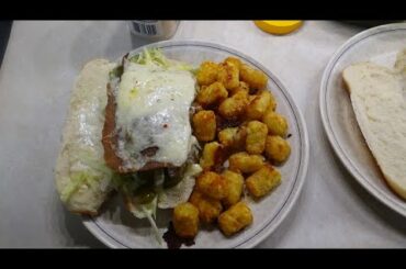 redneck gourmet cheese steak bake sandwich