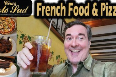 French Food & Pizza: New Orleans Travel Vlog Restaurant Review Videos of Ciro’s Cote Sud