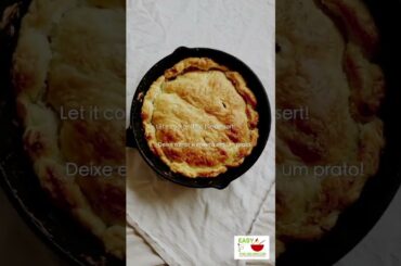 Easy French Apple Tart Recipe: Up Your Game for Valentine's Day! #Shorts