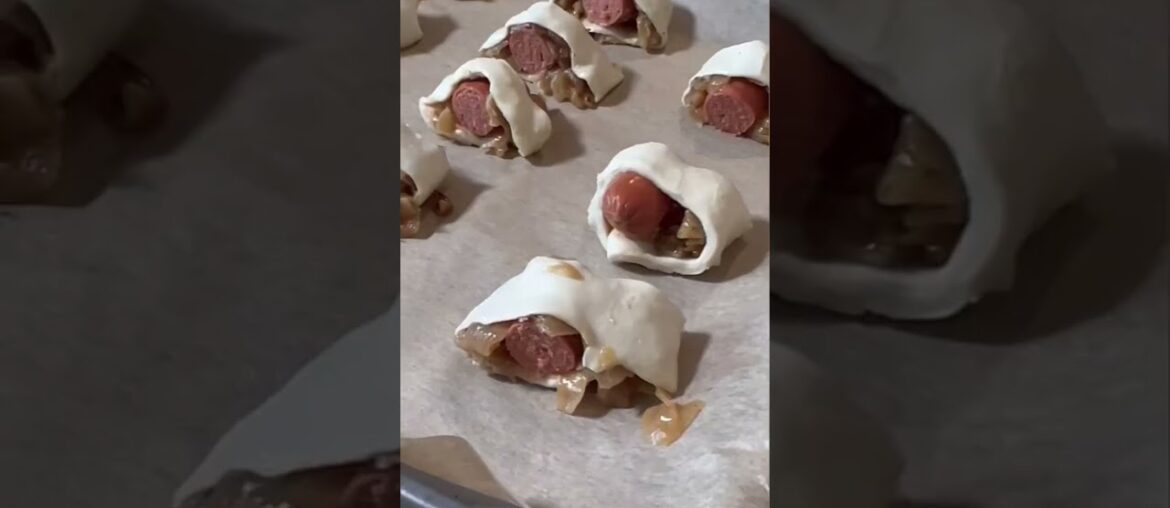 French onion soup pigs in the blanket!