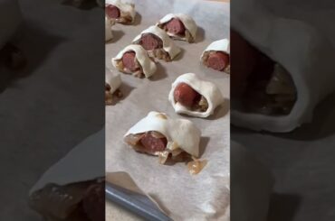 French onion soup pigs in the blanket!