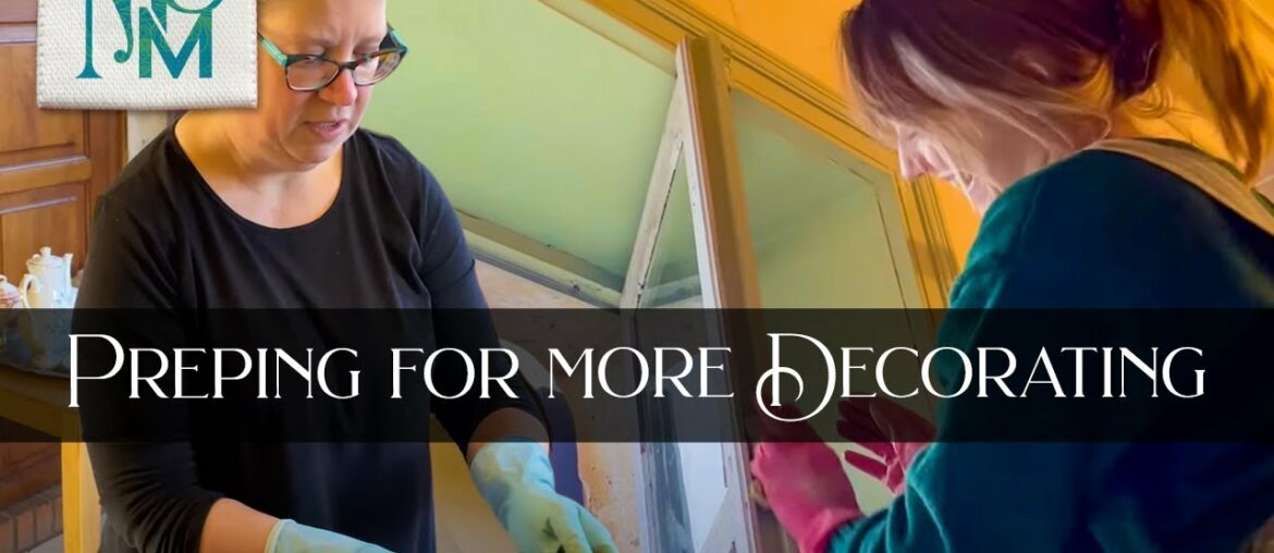 DEEP Cleaning the Dining Room | Manor & Maker