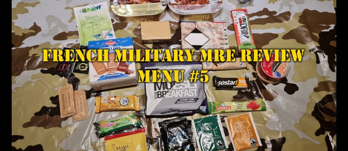 We try a  French military MRE food ration pack, is it good?