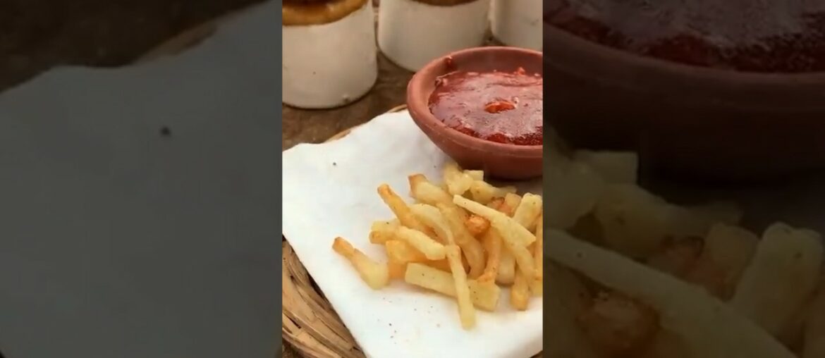 French fries recipe French fries sauce green sauce recipe