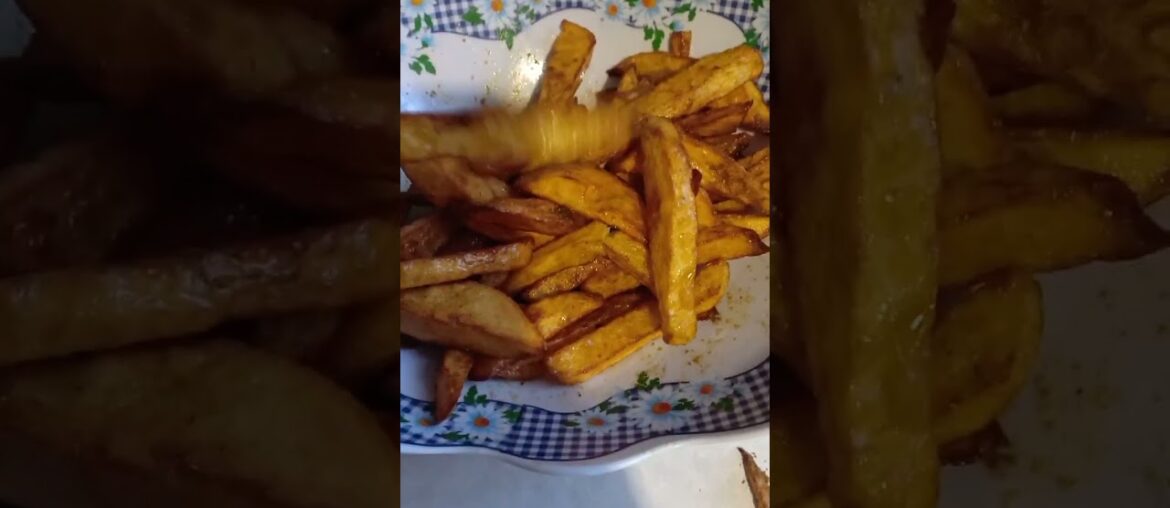 Don't Cook French Fries Until You Try This Recipe, Delicious Curry Fries #shortsfood #currypotato