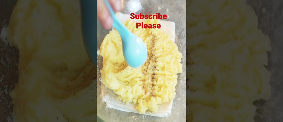 Potato crispy bubble /potato french fries /potato recipe /#shorts