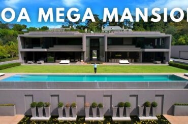 Touring the MOST ICONIC MEGA MANSION with Insane Entertainment Area, Zen Garden & Spa!