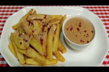 French Fries Recipe| Aloo Ki Crispy Chips | Potato Chips Recipe - By SSR