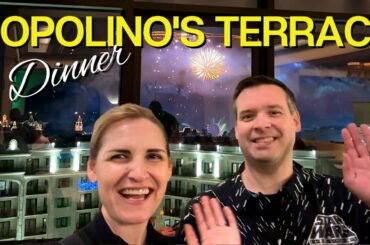 Topolino's Terrace Dinner Disney World Dining Review | Riviera Resort Signature Restaurant