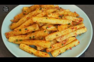 Potato Recipes at home ! Crispy French Fries ! Delicious and Easy ! Potato Snack by The Great Chef