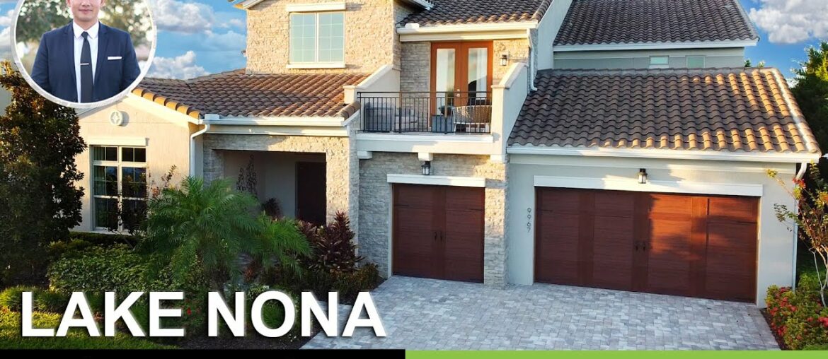 Orlando Luxury Model Home Tour | Ponte Vedra Plan | Lake Nona | 5,500+sf Elevator | Orlando Realtor