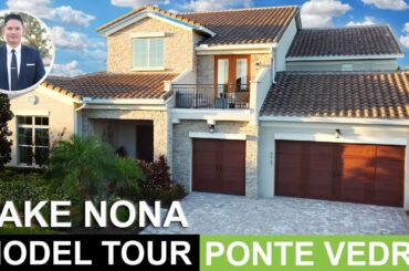Orlando Luxury Model Home Tour | Ponte Vedra Plan | Lake Nona | 5,500+sf Elevator | Orlando Realtor