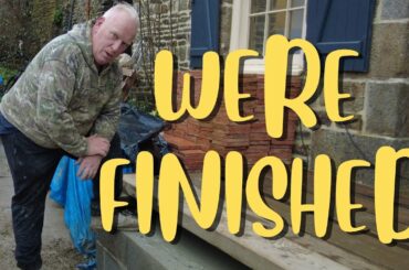 WERE FINISHED #frenchfarmhouse #porch