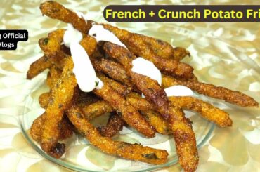 French & Crunch Potato Fries Recipe By Shag Official Vlogs | Potato Snacks Yummy Recipe