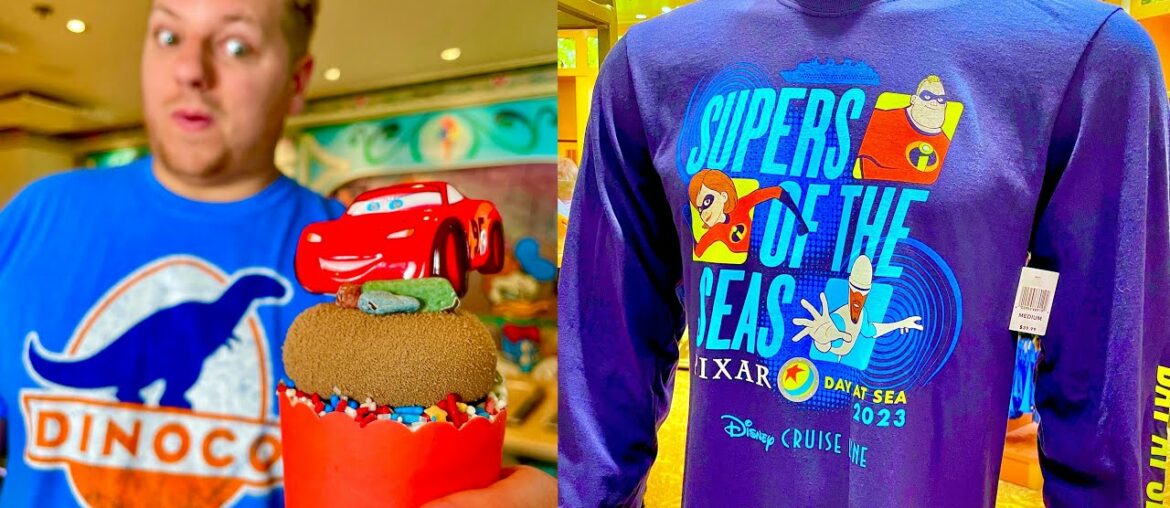 Pixar Day at Sea Special Treats & Merchandise AND Remy Dinner Review Onboard the Disney Fantasy! Pixar Day at Sea Special Treats & Merchandise AND Remy Dinner Review Onboard the Disney Fantasy!