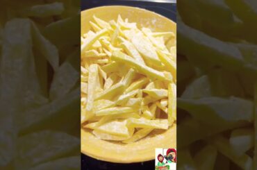 How to Make French Fries #recipe #easyrecipe #french #fries #germany #viral #shorts