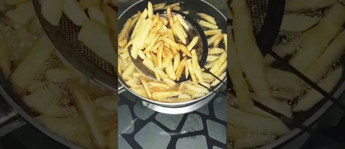 french fries recipe Macdonald's style by Aqsa Jaweed #ytshorts #shorts #streetfood #aqsajaweed