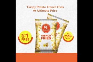 Premium RF Gourmet French Fries available Only at MagSon #shorts