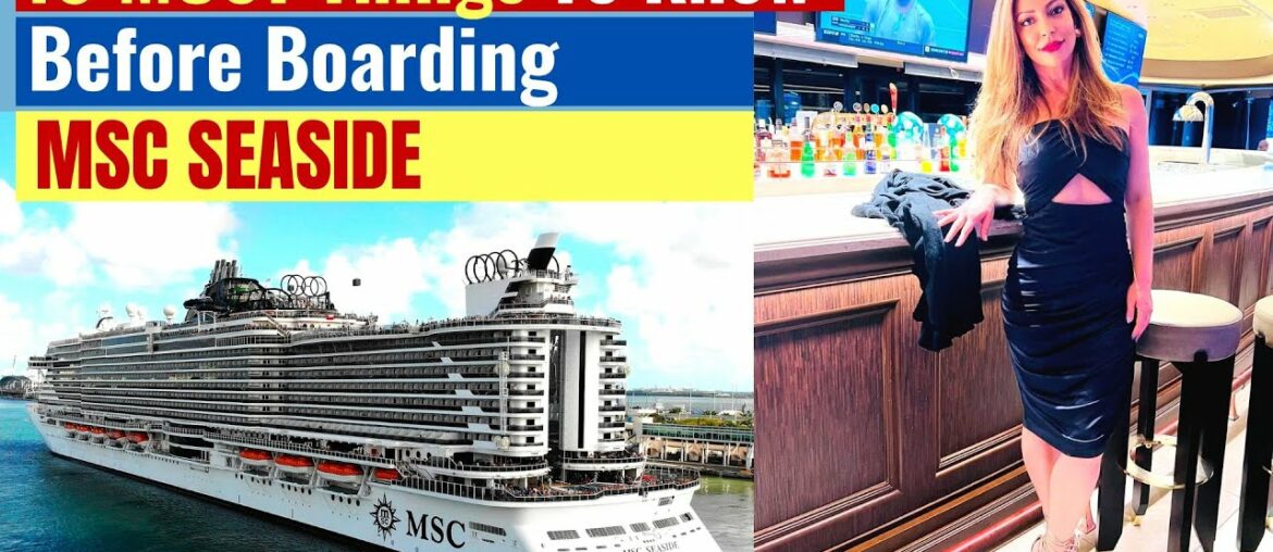MSC Seaside (Features And Overview)