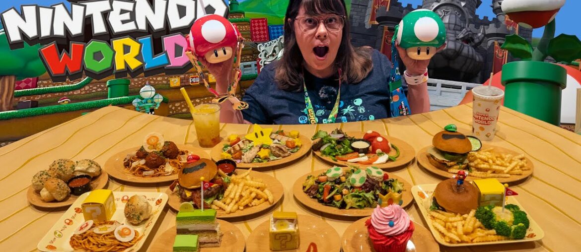 Eating Everything In Super Nintendo World Eating Everything In Super Nintendo World
