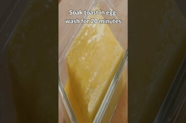 Cake Style French Toast | Fluffy french toast #shorts #shortvideo #subscribe #food #lunch