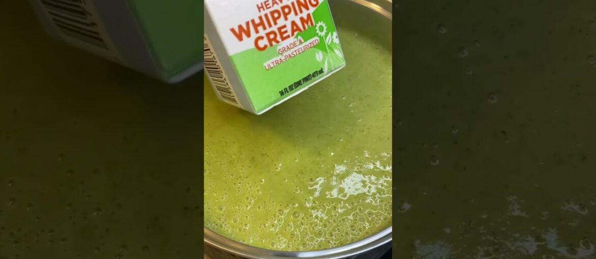 Broccoli Leek Soup - Dad’s Recipe