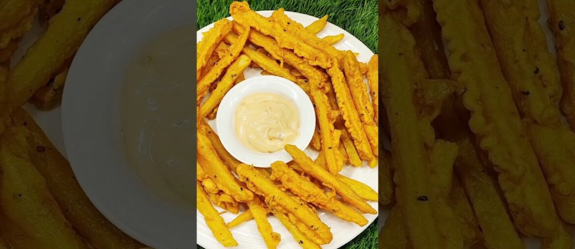 Street Food Style Crispy French Fries Recipe | #shorts