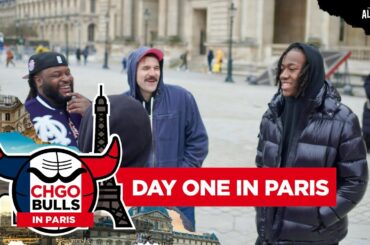 CHGO Bulls arrive in Paris as the Chicago Bulls prep for their game in France l CHGO Bulls Podcast