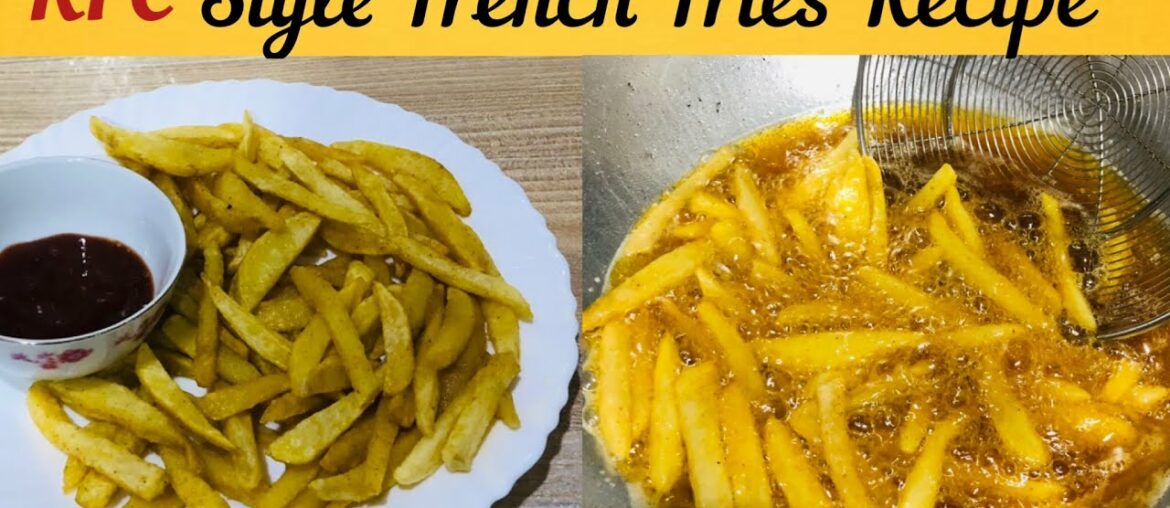 KFC style French Fries Recipe||Crispy potato snacks Recipe||potato Fries||s.s daily vlogs