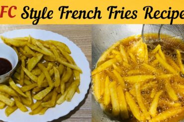KFC style French Fries Recipe||Crispy potato snacks Recipe||potato Fries||s.s daily vlogs