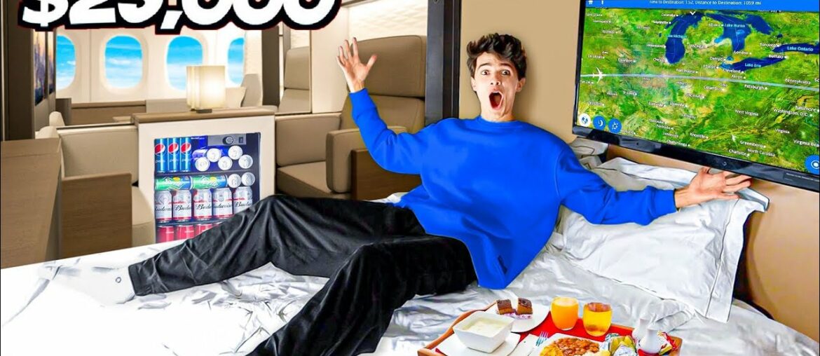 $25 PLANE SEAT VS $25,000 FIRST CLASS SEAT