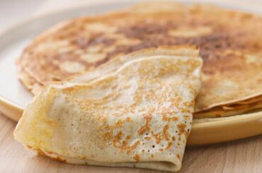 Basic French Crepes Recipe - Crepe Batter just in a minute
