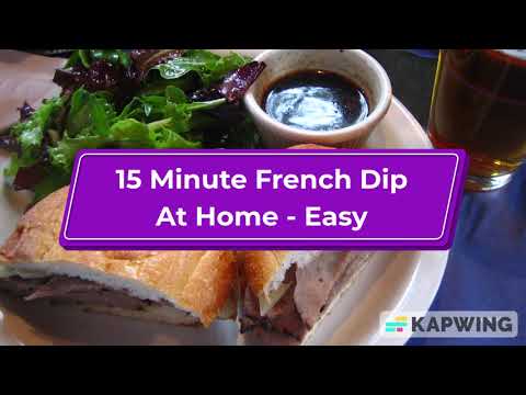 Perfect French Dip: An Easy Recipe for Delicious Results Perfect French Dip: An Easy Recipe for Delicious Results