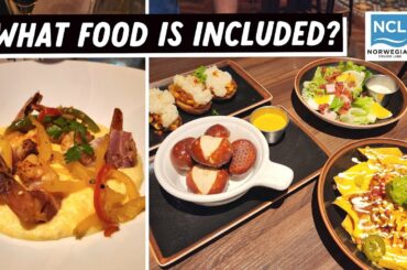 Norwegian Cruise Line Complimentary Dining | Norwegian Bliss Food Tour