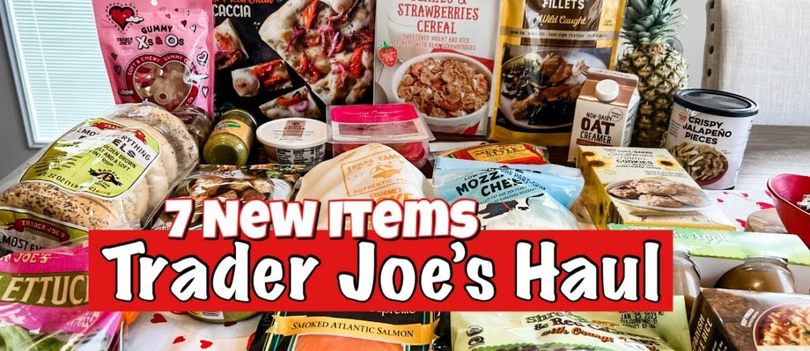 New Weekly January 2023 Trader Joe’s Haul with New Items New Weekly January 2023 Trader Joe’s Haul with New Items