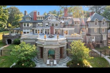 Pennsylvania Clement Griscom Mansion For Sale | Historical Architecture | Grand 7 Bedrooms