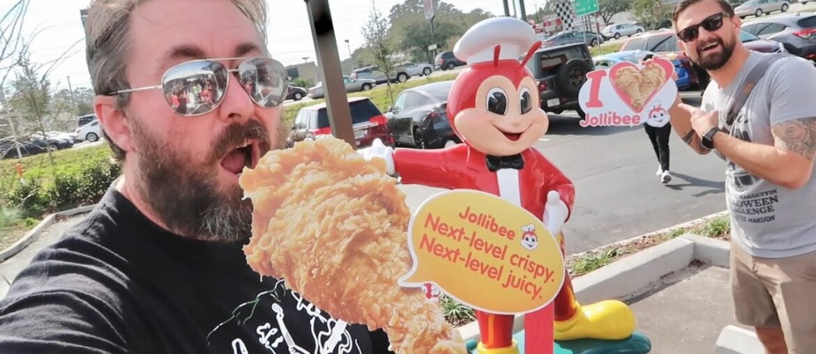 Jollibee Orlando Grand Opening - First Central Florida Restaurant / Fried Chicken & NEW Menu Items