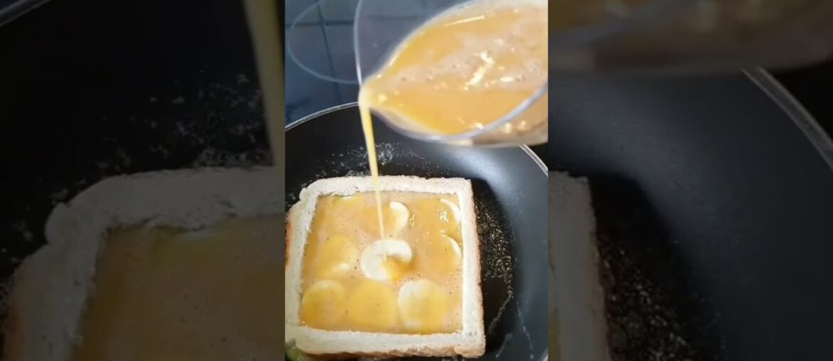 Banana French Toast #syedaskitchen #shorts #youtubeshort #short #short #shortfeed #yt
