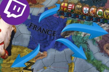 What Happens when Twitch Chat plays FRANCE in EU4 for 24 HOURS