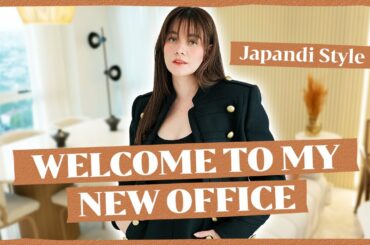 MY NEW JAPANDI-INSPIRED OFFICE TOUR! Renovating my Condo into a Creative Workspace | Bea Alonzo