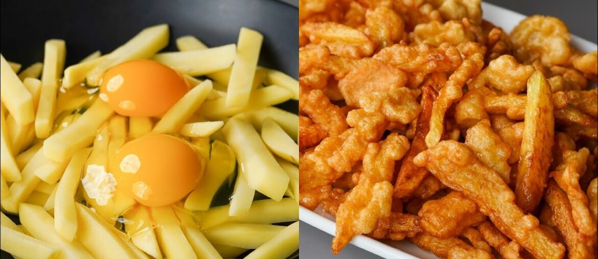 Crispy Egg French Fry Recipe | Egg Snacks Recipe | Easy & Delicious Egg French Fries | Egg Snacks