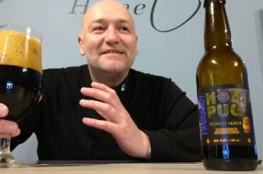 Hoppug : Paint it black (French Brandy barrel aged) 11% abv