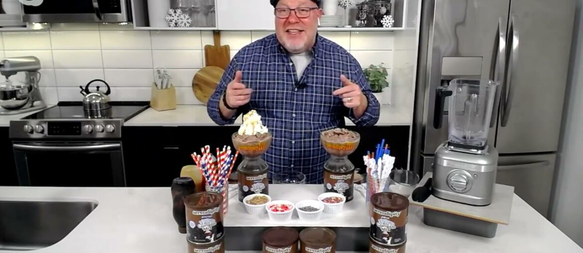 Serendipity 3 (2) Canisters Gourmet Frrrozen Hot Chocolate on QVC Serendipity 3 (2) Canisters Gourmet Frrrozen Hot Chocolate on QVC