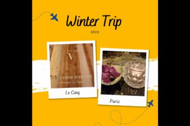 Le Cinq, George V, Paris France