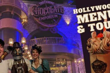Toothsome Chocolate Emporium Hollywood | TOUR | FULL MENU | Best Items | Universal Studios