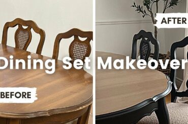 OLD furniture, NEW life! | Transforming it into a BEAUTIFUL Dining Table